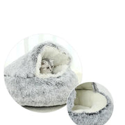 Pawtique Royale's Plush Paradise Dual-Comfort Pet Bed