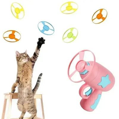 Royal Whisker Wings Interactive Cat Launcher