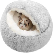 Pawtique Royale's Plush Paradise Dual-Comfort Pet Bed